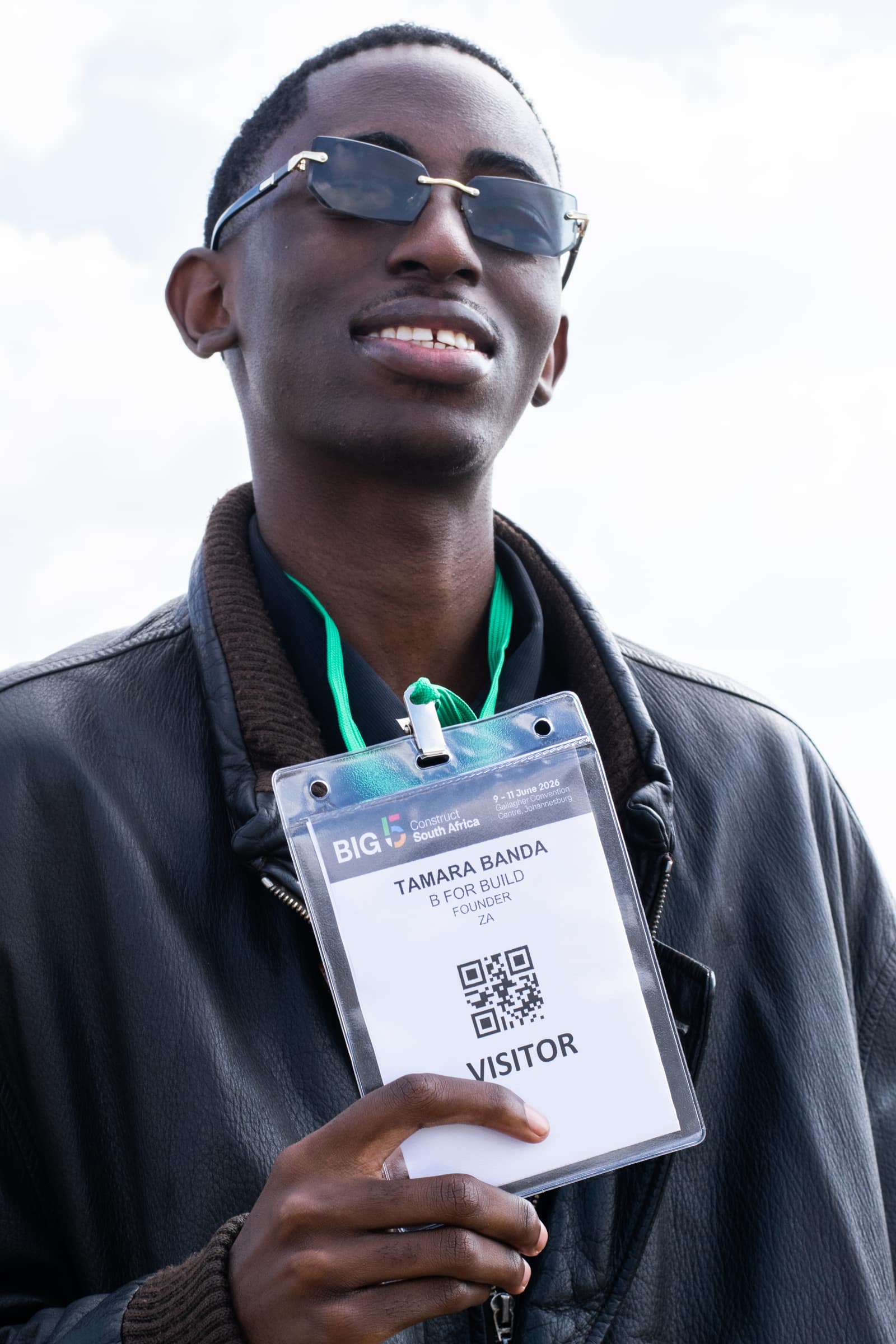 Entrepreneur posing for a polished business profile